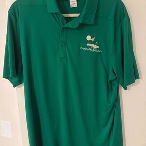 Sport-Tek Emerald Green Polo Golf Shirt — Piney Valley Golf Course